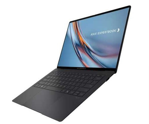 фото Ноутбук ASUS ExpertBook Premium B9406CAA-TH0590X 14" (Intel Core Ultra 7, 32Гб LPDDR5X, SSD 1 Тб, Arc graphics, Windows 11 Профессиональная) Серый [90NX09J2-M00MJ0]