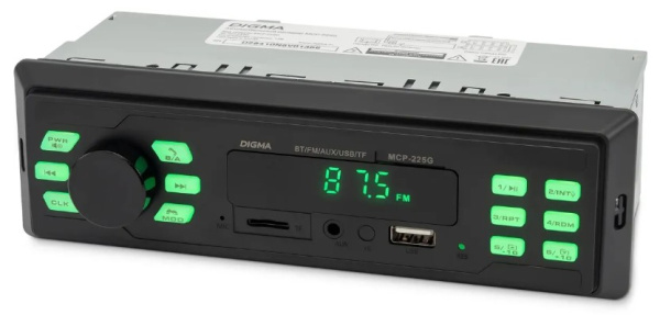 фото Автомагнитола  Digma MCP-225G в Челябинске