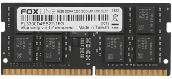 фото Модуль памяти SODIMM DDR4 16GB Foxline FL3200D4ES22-16G в Уфе