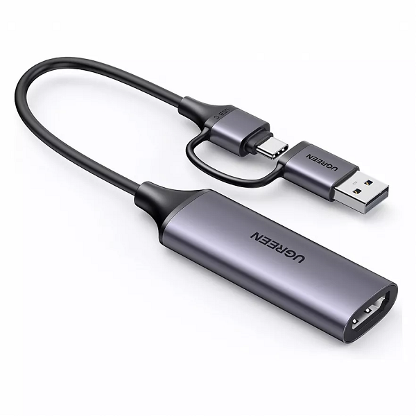 

Устройство видеозахвата UGREEN CM716 25854_ Устройство видеозахвата UGREEN CM716 (25854) HD USB 1080P Video Capture Device. Цвет: серый, CM716