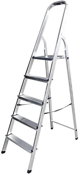 

Стремянка Rexant 12-5042 алюминиевая 5 ступенек, 12-5042