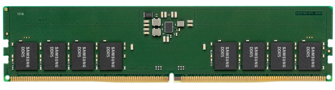 

Модуль памяти DDR5 32GB Samsung M323R4GA3BB0-CQK PC5-38400 4800MHz CL40 1.1V, M323R4GA3BB0-CQK