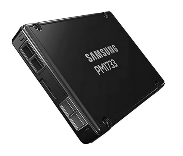 

Накопитель SSD U.2 Samsung MZWLR7T6HBLA-00A07 PM1733a 7.68TB PCIe 4.0 x4 NVMe 7500/4100MB/s IOPS 1600K/170K MTBF 2M TBW 14016 DWPD 1, MZWLR7T6HBLA-00A07
