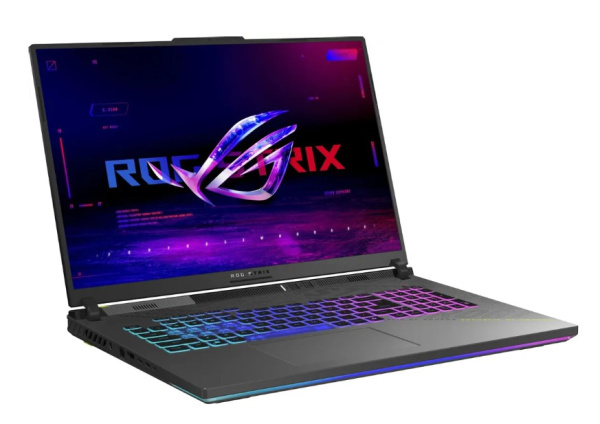 фото Ноутбук ASUS ROG Strix G18 G814PM-S8117 18" (AMD Ryzen 9, 16Гб DDR5, SSD 512 Гб, GeForce RTX 5060, Без ОС) Серый [90NR0L29-M005X0]