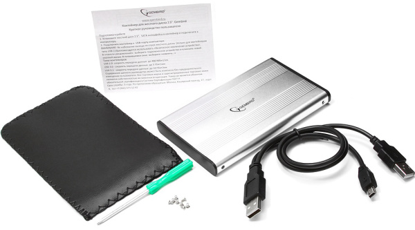 фото Внешний корпус для HDD SATA 2.5” Gembird EE2-U2S-5-S в Казани