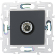 фото Розетка телевизионная оконечная IEK SK-A10-O-K53