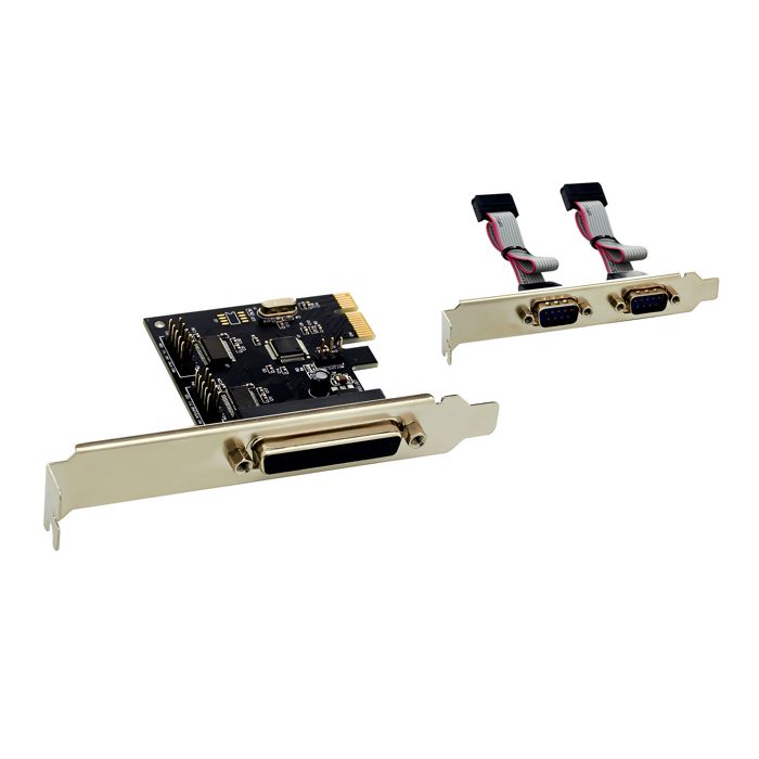 

Контроллер Exegate EXE-303 EX281226RUS PCI-E, 2*COM port + 1*LPT (OEM), EXE-303