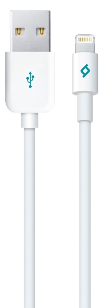 

Кабель TTEC 2DKM01B 8pin 1.0m MFI white, 2DKM01B