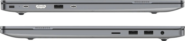 фото Ноутбук  TECNO MegaBook T16 в Ростове-на-Дону 16 ", Core i5, 16 Гб RAM, 512 Гб SSD, UHD Graphics, Серый