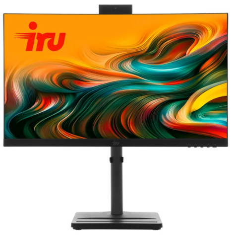 фото Моноблок 24.5" iRu Tactio 24ID5 (Intel Core i5 12400, 16ГБ SODIMM DDR5, SSD 512 ГБ, Intel UHD Graphics, Не установлена) Черный [2195973]