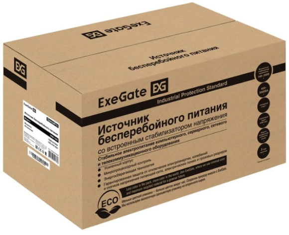 фото Источник бесперебойного питания Exegate SpecialPro UNB-1200.LED.AVR.EURO.RJ в Самаре