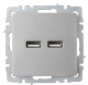 фото Розетка USB  IEK BR-U21-D31-K46 в Омске