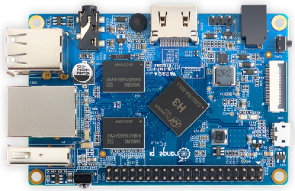 Изображение товара Микрокомпьютер Orange Pi PC 1ГБ с ARM Cortex-A7 и LAN 100 Мбит/с