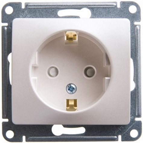 Изображение товара Розетка Systeme Electric GSL000945 серия Glossa внутренняя IP20