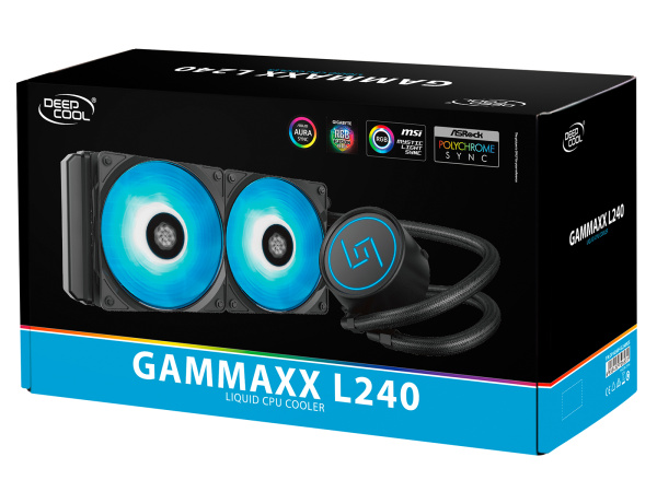 фото Система охлаждения жидкостная Deepcool GAMMAXX L240