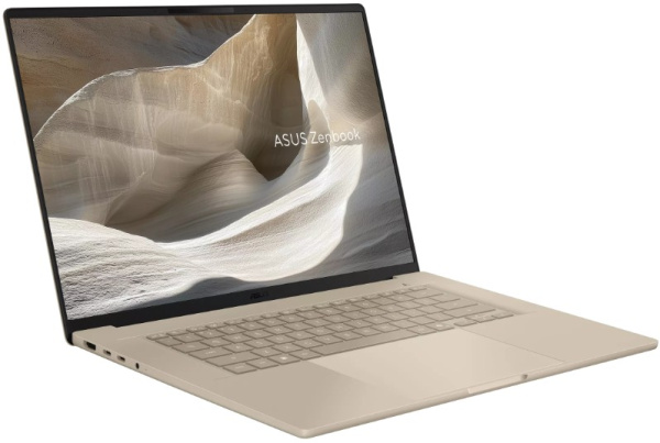 фото Ноутбук ASUS Zenbook UX3607OA-SQ026W 16" (Qualcomm Snapdragon, 24Гб LPDDR5X, SSD 512 Гб, Adreno, Windows 11 Домашняя) Бежевый [90NB17W1-M008M0]