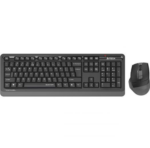 

Клавиатура и мышь Wireless A4Tech Fstyler FGS1035Q клав: черная/серая мышь: черная/серая USB Multimedia (1931377), Fstyler FGS1035Q