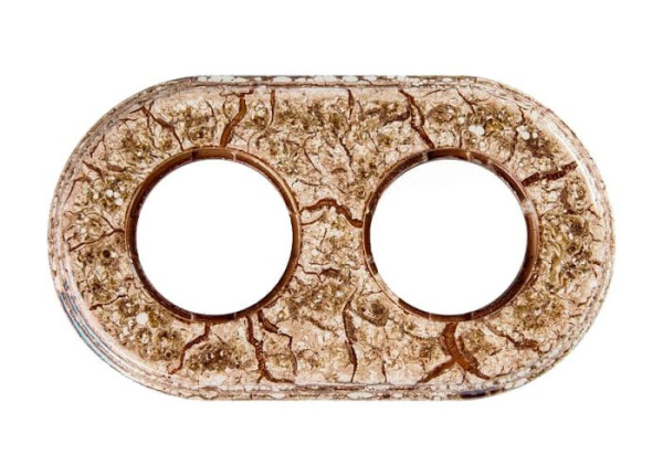 Изображение товара Винтажная рамка 2 местная BF2-620-09 ТМ BIRONI