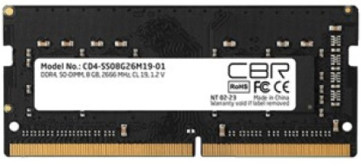 фото Модуль памяти SODIMM DDR4 8GB CBR CD4-SS08G26M19-01 в Омске