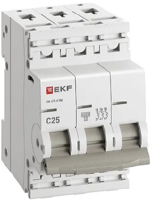 фото Автоматический выключатель  EKF M636325C в Челябинске