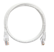 фото Кабель патч-корд NikoMax NMC-PC4UD55B-001-C-WT