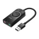 фото Звуковая карта USB 2.0 UGREEN CM129 в Казани