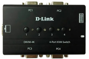 фото Переключатель KVM D-link DKVM-4K/B3A