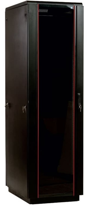 

Шкаф напольный 19", 36U ЦМО ШТК-М-36.6.10-1ААА-9005 600×1000 дверь стекло, чёрный, разобранный, ШТК-М-36.6.10-1ААА-9005