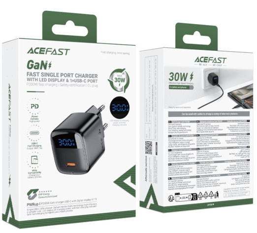 фото Зарядное устройство сетевое ACEFAST A115 set(P3) в Челябинске