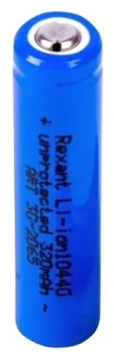 

Аккумулятор Rexant 30-2065 Li-ion 10440 unprotected 320 mAH 3.7 В, 30-2065