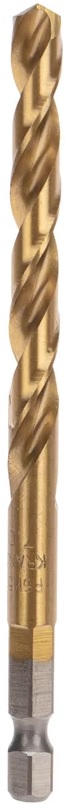 

Сверло KRANZ KR-91-5508 по металлу, 7мм, Р6М5, ТИТАН, шестигранный хвостовик (1 шт. в упаковке) DIN 338, KR-91-5508