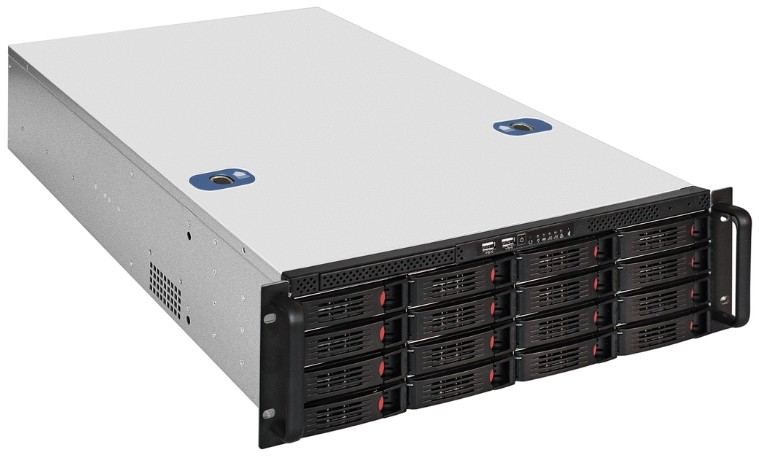 

Корпус серверный 3U Exegate Pro 3U660-HS16 EX296382RUS RM 19", глубина 660, БП 2U-1000ADS,16*HS, USB, Pro 3U660-HS16