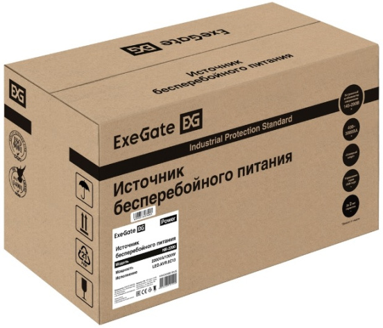 фото Источник бесперебойного питания  Exegate Power NB-2200.LED.AVR.8C13 в Воронеже