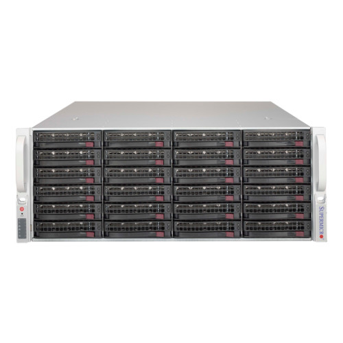 

Корпус серверный Supermicro CSE-846BE1C-R1K23B 4U (24 x 3.5" HS Bays, 13.68" x 13", E-ATX и ATX, 7xFH & FL slots, 1200W Titanium), CSE-846BE1C-R1K23B