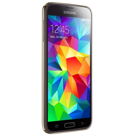 фото Мобильный телефон  Samsung SM-G900F Galaxy S5 16Gb Gold