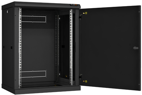 фото Шкаф настенный 19", 15U NikoMax TWC-156045-R-M-BK в Воронеже