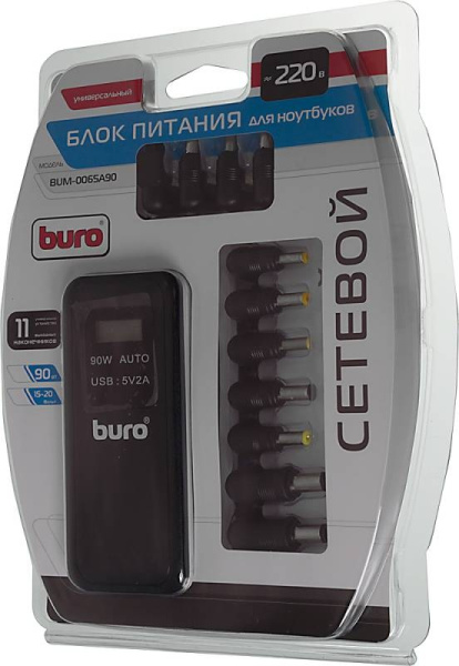 фото Адаптер питания для ноутбука Buro BUM-0065A90 в Уфе