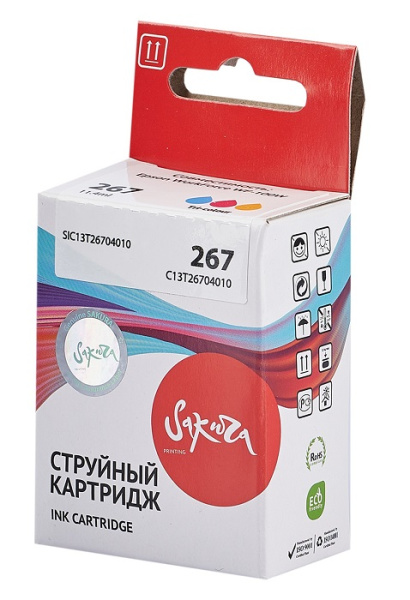 фото Картридж струйный Sakura C13T26704010 (267 Colour) в Уфе