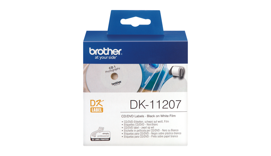 

Наклейка Brother DK11207 Наклейки на CD/DVD Brother (100 шт круглые 58 х 58 мм), DK11207