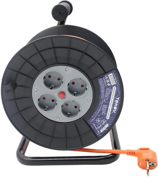 

Удлинитель TOKOV ELECTRIC TKE-SK30-15-Z на катушке 4х30м с заземл. 16А IP20 3х1.5, TKE-SK30-15-Z