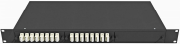 фото Кросс оптический стоечный TopLAN КРС-Top-1U-32LC/U-OM2-BK