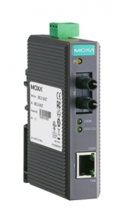 

Медиа-конвертер MOXA IMC-21-M-ST 10/100MTx to 100MFx, multi mode,ST, IMC-21-M-ST