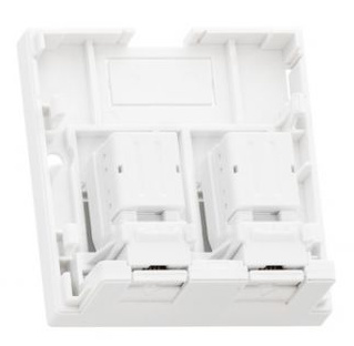 фото Компьютерная розетка настенная NikoMax NMC-WO2UE2-FT-ST-WT в Омске