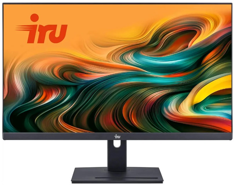 

Моноблок 27'' iRu 27IM 2059125 i7-1255U/16GB/1TB/1920x1080/GbitEth/WiFi/BT/cam/noOS/black, 27IM