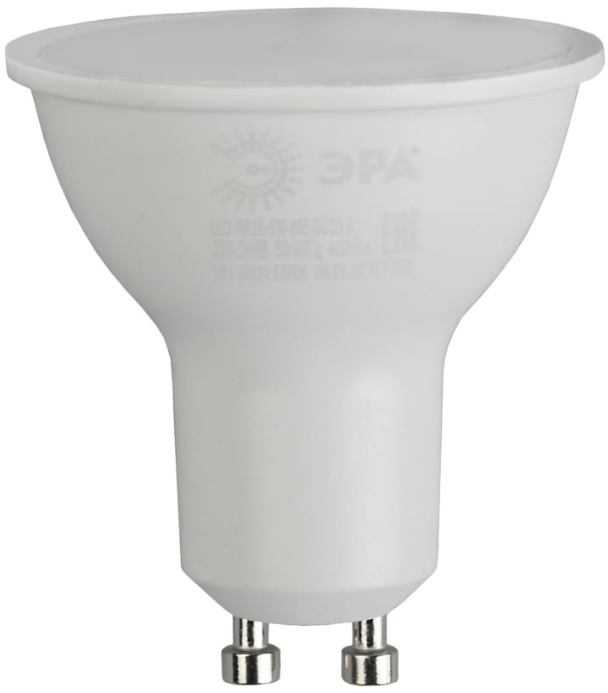

Лампа светодиодная ЭРА Б0050692 RED LINE LED MR16-9W-840-GU10 R 9Вт MR16 софит 4000К нейтр. бел. GU10, Б0050692