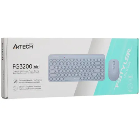 фото Клавиатура и мышь wireless A4Tech Fstyler FG3200 Air в Красноярске