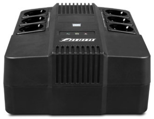 

Источник бесперебойного питания Powerman Brick 600 6117367 Line-Interactive, 600VA/360W, 3*shuko, 3*shuko ByPass, RJ45, battery 12В 7 Ач, Brick 600