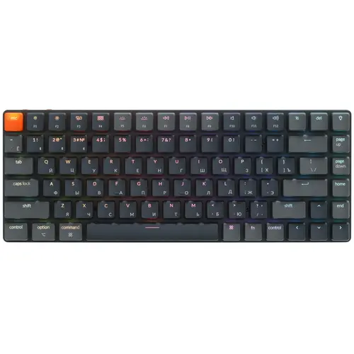 

Клавиатура Wireless Keychron K3 механическая ультратонкая, 84 клавиши, RGB подсветка, Red Switch, K3