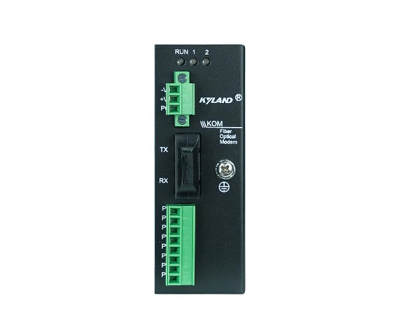 

Конвертер промышленный Kyland KOM200 302110062 1 100Base-FX single mode fiber port, ST connector, 1310nm, 40km, 1 RS485 serial port, 2 RS232 serial po, KOM200