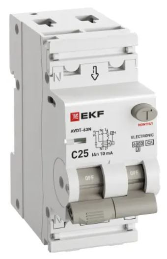 фото Автомат дифференциальный EKF D63N26EA25C10 в Челябинске